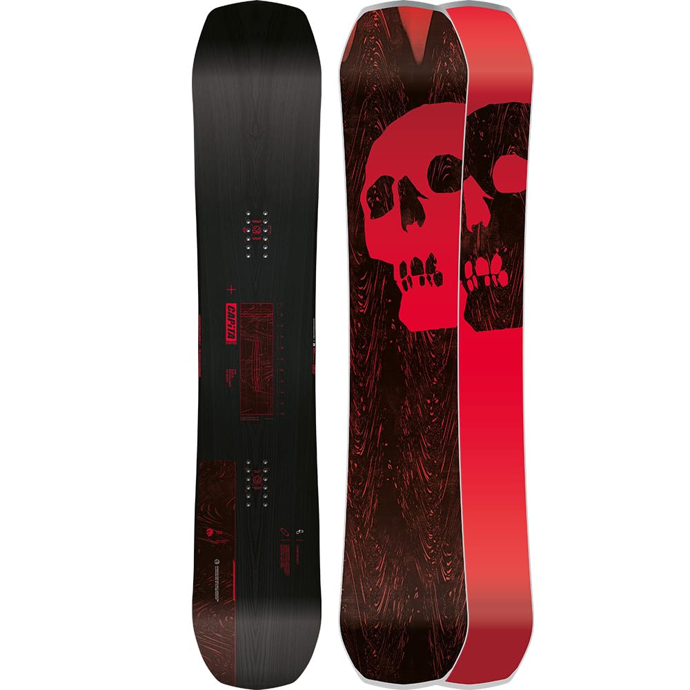 Amazon.com : CAPiTA Black Snowboard of Death Snowboard, 162cm